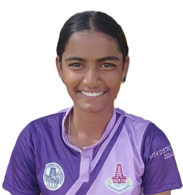 A. Ayesha, Krishnagiri, 6 for 16