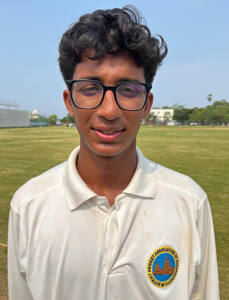 Aryan Sanjay Thakre, Chengalpattu, 5 for 15