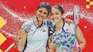 Ashwini Ponnappa and Tanisha Crasto. Pic Credit Hill Times