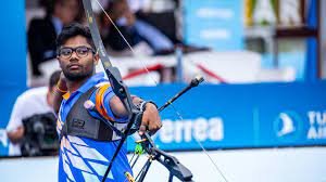 Dhiraj Bommadevara. Pic Credit Paris Olympics