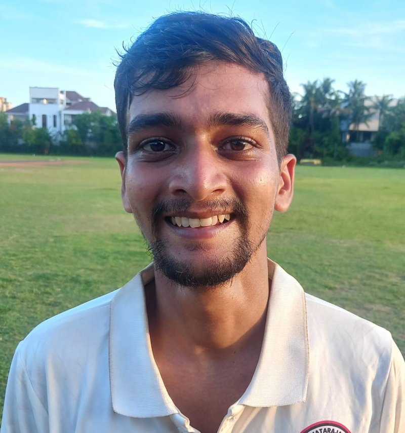 G Varun, St. Mary&#x27;s CC, 5 for 46