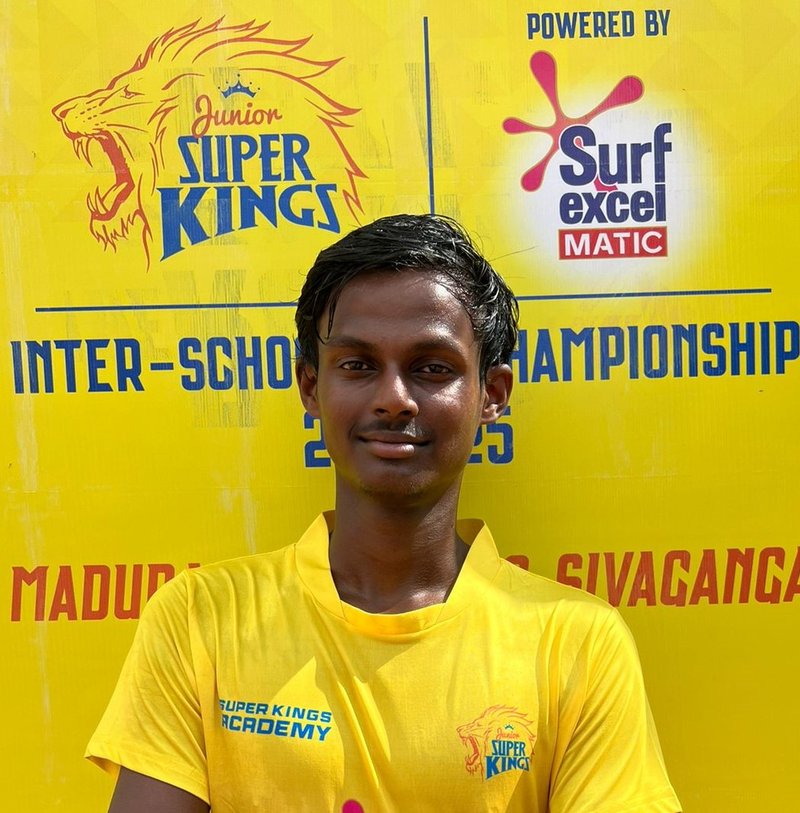 P. Gnana Vishal (113 not out, Grace)