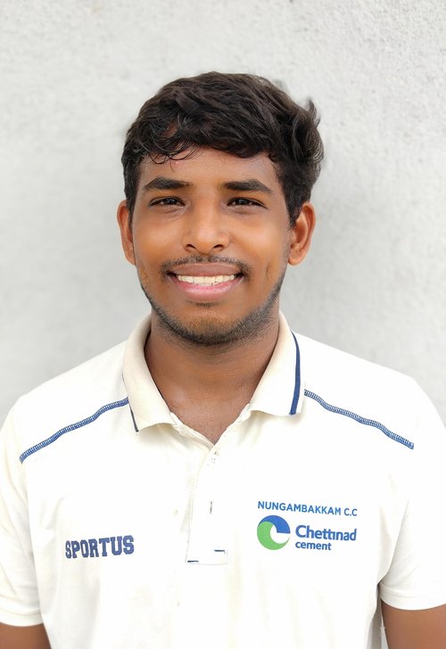 R Rajaguru, Mugappair CC, 5 for 29