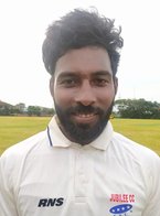 S Harish, Jubliee CC, 6 for 41