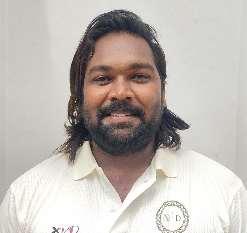 S Kamesh Kumar, Dorairaj MCC, 117