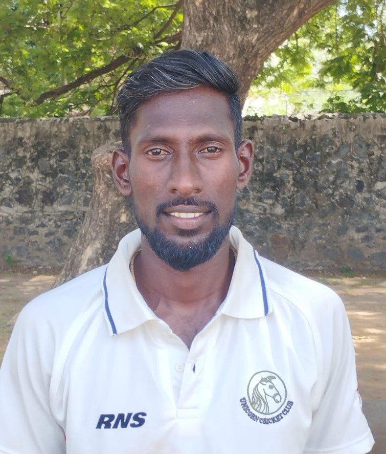 V Ramalingam, Unicorn CC, 5 for 36