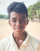 V Vigesh, Pudukottai, 6 for 35