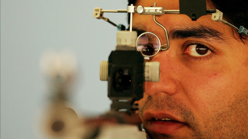 Abhinav Bindra. Pic credit Paris Olympic Games